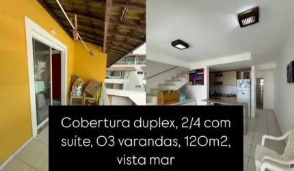 BELÍSSIMA COBERTURA DUPLEX EM STELLA MARIS