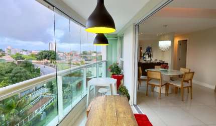 LINDO APARTAMENTO COM 3 SUÍTES 123 metros quadrados