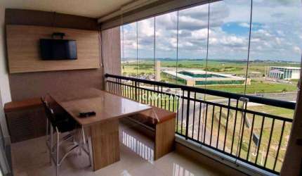 Apartamento com 3 dormitórios à venda, 86 m² por R$ 820.000,00 - Residencial Art&amp;Life - Paulínia/SP