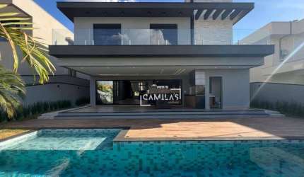 Casa à venda, 420 m² por R$ 5.600.000,00 - Alphaville Dom Pedro - Campinas/SP