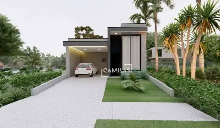 Casa à venda, 140 m² por R$ 1.040.000,00 - Condomínio Terras da Estância - Paulínia/SP
