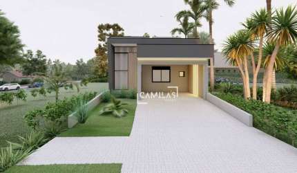 Casa à venda, 137 m² por R$ 1.040.000,00 - Condomínio Terras da Estância - Paulínia/SP