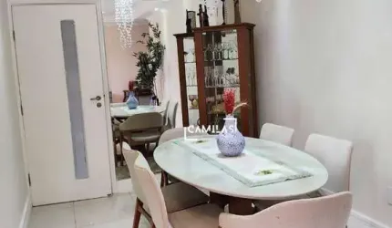 Apartamento com 3 dormitórios à venda, 93 m² por R$ 650.000 - Residencial Espanha - Paulínia/SP