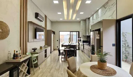 Casa com 3 dormitórios à venda, 215 m² por R$ 2.350.000 - Condomínio Villa Bella Livorno - Paulínia/SP