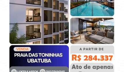 MARAVILHOSOS LANÇAMENTOS em UBATUBA/SP