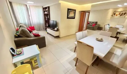 Apartamento para Venda em Belo Horizonte, Ouro Preto, 3 dormitórios, 1 suíte, 2 banheiros, 2 vagas