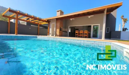 Locação Por Temporada | Linda Casa Nova e Moderna no Condomínio Mar Verde