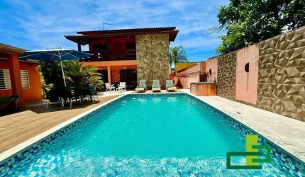 Temporada | Linda Casa No Condomínio Mar Verde.