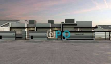 Casa com 2 dormitórios à venda, 47 m² por R$ 305.000,00 - Itajubá II - Barra Velha/SC