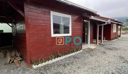 Casa com 2 dormitórios para alugar, 50 m² por R$ 1.650,00/mês - Gravatá - Penha/SC