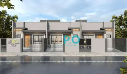 Casa com 2 dormitórios à venda, 57 m² por R$ 380.000 - Gravatá - Navegantes/SC