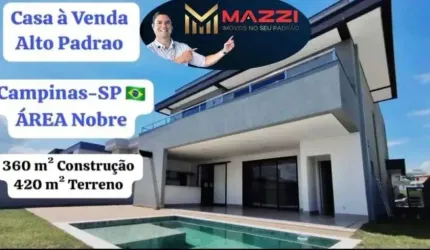 Sobrado para venda com 360 metros quadrados com 4 quartos
