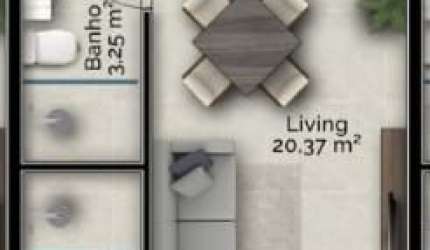 Para mora já em Tijucas. Casa com 2 dormitórios