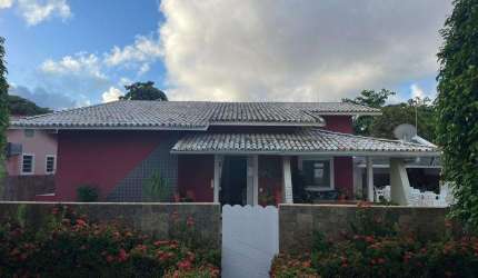 Casa em Condomínio para Locação em Camaçari, Guarajuba (Monte Gordo), 4 dormitórios, 4 suítes, 1 banheiro, 3 vagas