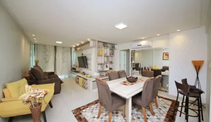 Apartamento 4 quartos, suíte, 2 vagas e varanda gourmet com cortina de vidro - Privacidade total!