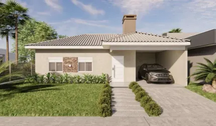 Casa nova no bairro São Jorge