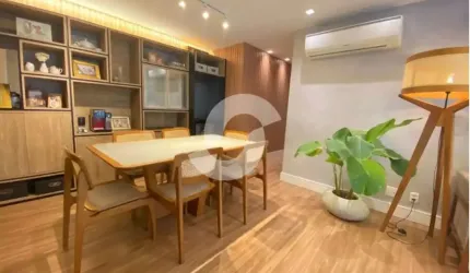 Apartamento com 3 dormitórios à venda, 112 m² por R$ 1.330.000,00 - Jardim Icaraí - Niterói/RJ