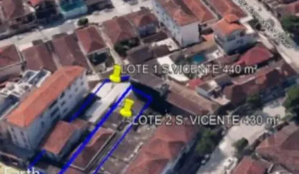 TERRENO A VENDA, 440 M2 POR R$ 1.400.000 - VILA VALENCA - SAO VICENTE/SP