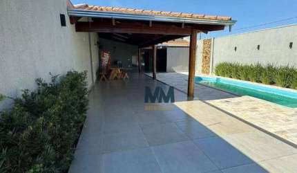 Casa com 2 dormitórios, 130 m² - venda por R$ 690.000 ou aluguel por R$ 3.000/mês - Parque das Laranjeiras - Uberaba/MG