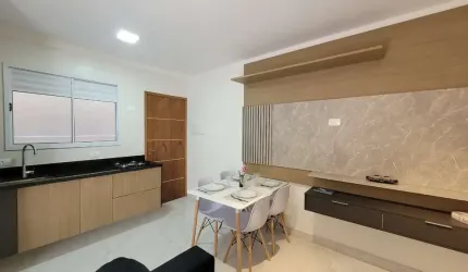 Apartamento tipo para venda com 1 quarto, 33m²