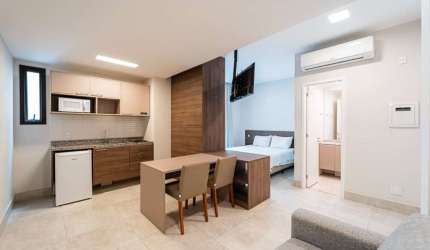Apartamento tipo para venda com 1 quarto, sendo 1 suíte, 35m²