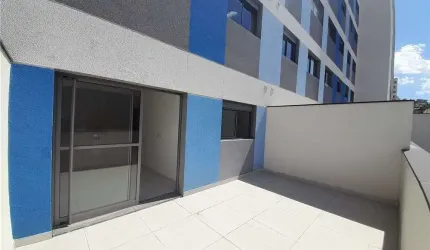 Apartamento garden para venda com 1 quarto, 42m²