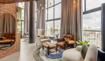 Duplex para venda e locação com 2 quartos, sendo 2 suítes, 197m²