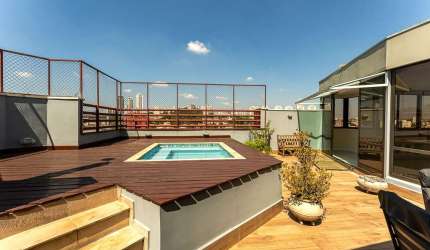 Cobertura para venda com 3 quartos, sendo 3 suítes, 265m²