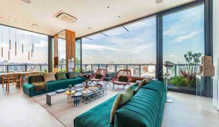 Cobertura para venda com 4 quartos, sendo 4 suítes, 408m²