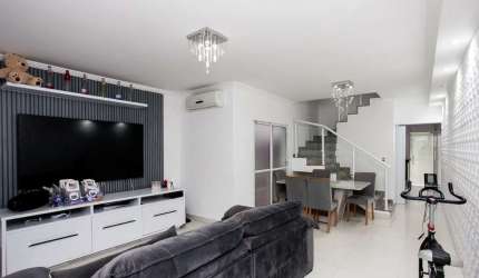 Sobrado para venda com 3 quartos, sendo 3 suítes, 155m²