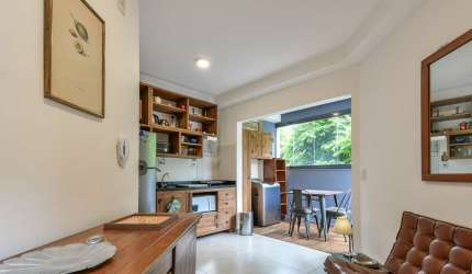 Apartamento garden para venda com 1 quarto, 47m²