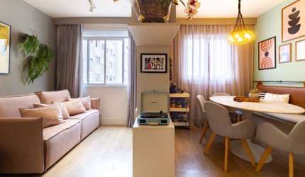 Apartamento tipo para venda com 1 quarto, 34m²