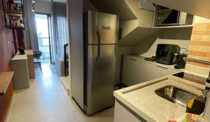 Duplex para venda com 1 quarto, sendo 1 suíte, 44m²