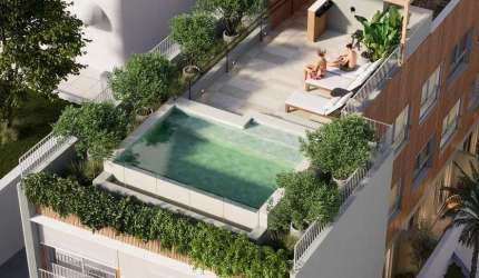 Apartamento tipo para venda com 2 quartos, sendo 1 suíte, 54m²