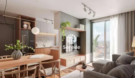 Apartamento com 3 dormitórios à venda, 82 m² por R$ 918.735,94 - São Pedro - São José dos Pinhais/PR