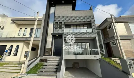 Sobrado com 3 dormitórios à venda, 255 m² por R$ 1.099.000,00 - Costeira - São José dos Pinhais/PR