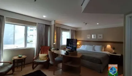 Flat com 1 dormitório para alugar, 32 m² por R$ 4.800,00/mês - Vila Olímpia - São Paulo/SP