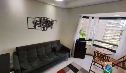Flat com 1 dormitório para alugar, 40 m² por R$ 5.500,00/mês - Ibirapuera - São Paulo/SP