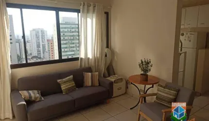 Flat com 2 dormitórios para alugar, 60 m² por R$ 4.400,00/mês - Pinheiros - São Paulo/SP