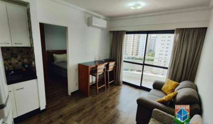 Flat com 1 dormitório para alugar, 32 m² por R$ 5.500,00/mês - Moema - São Paulo/SP