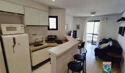 Flat com 1 dormitório para alugar, 45 m² por R$ 6.100/mês - Itaim Bibi - São Paulo/SP