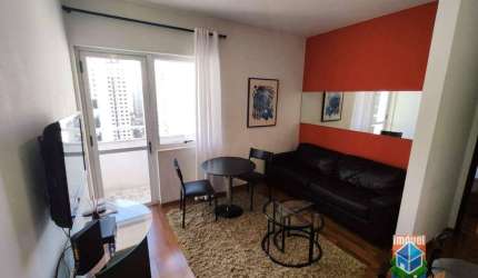 Flat com 1 dormitório para alugar, 38 m² por R$ 4.800,00/mês - Jardins - São Paulo/SP