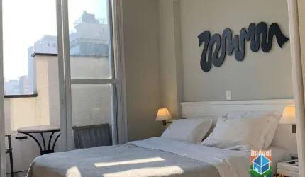 Flat com 1 dormitório para alugar, 58 m² por R$ 6.000,00/mês - Jardins - São Paulo/SP