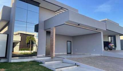 Casa de condomínio para venda com 3 suites e piscina em Rio Verde - Goiás