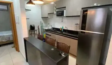 A VENDA APARTAMNETO MOBILIADO COM 01 QUARTO, BAIRRO BELA VISTA