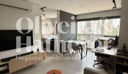 Flat com 1 quarto à venda na Rua Ibirajá, 244, Vila Guarani, São Paulo, 35 m2 por R$ 617.000