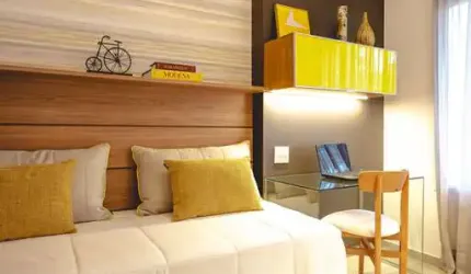 Apartamento de 2 e 3 quartos no Guararapes