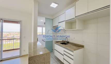 Apartamento para aluguel com 77 m² e 3 quartos em Parque Residencial das Camélias, Bauru - SP