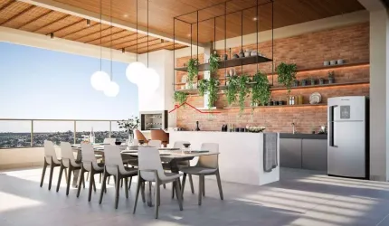 SOHO EXCLUSIVE, Lofts Premium com 110m², 2 Quartos, Suíte, Varanda, Praia Clube