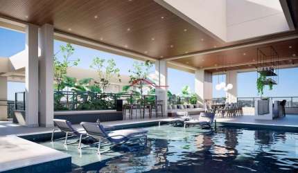SOHO EXCLUSIVE, Lofts Premium com 81,04m², 1 Suíte, Varanda Gourmet, Praia Clube